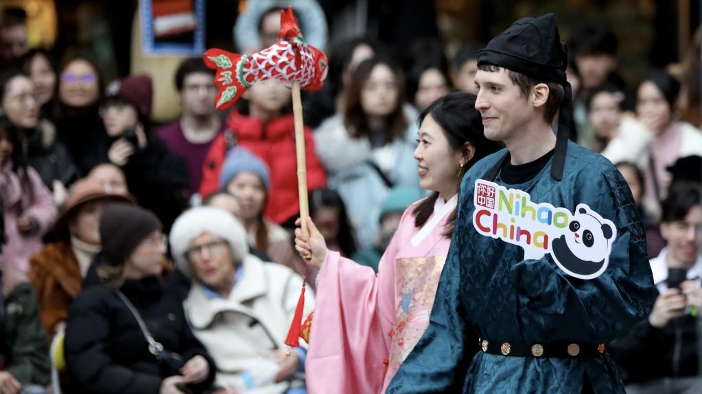 倫敦卡姆登集市上的中國年